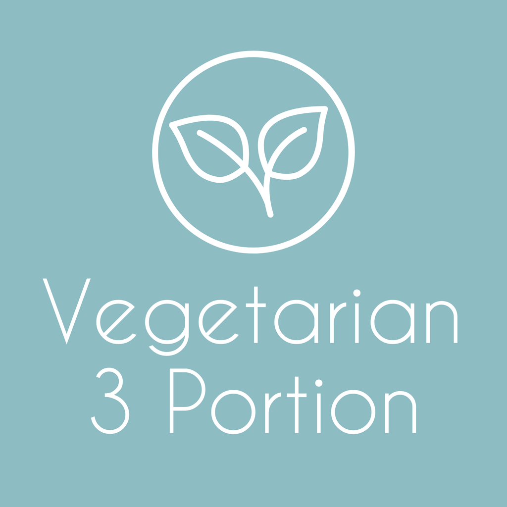 Vegetarian 3 Portion Box