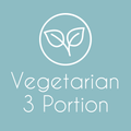 Vegetarian 3 Portion Box