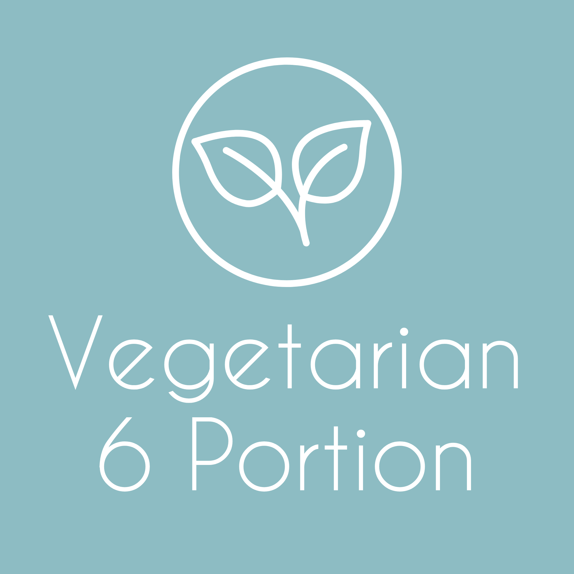 Vegetarian 6 Portion Box