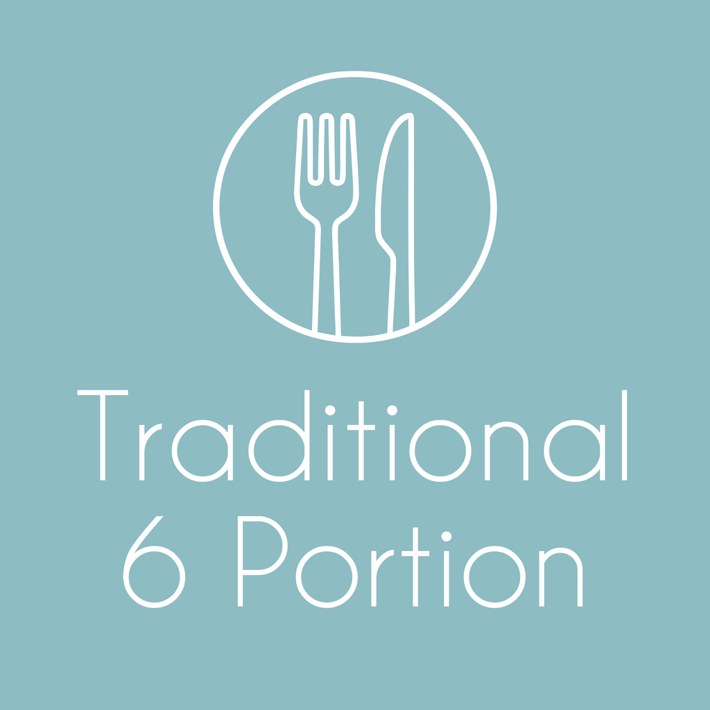 Traditional 6 Portion Box