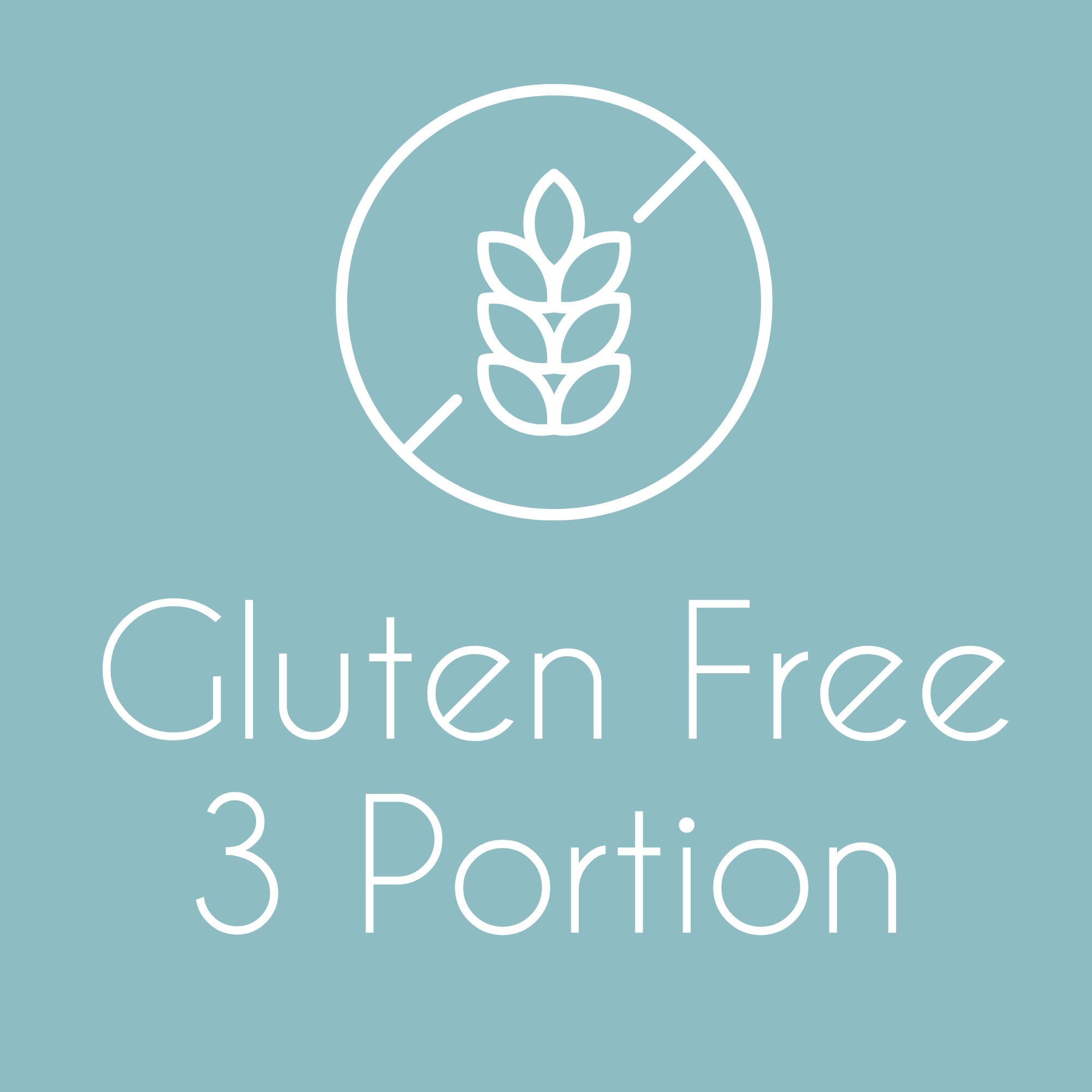Gluten Free 3 Portion Box