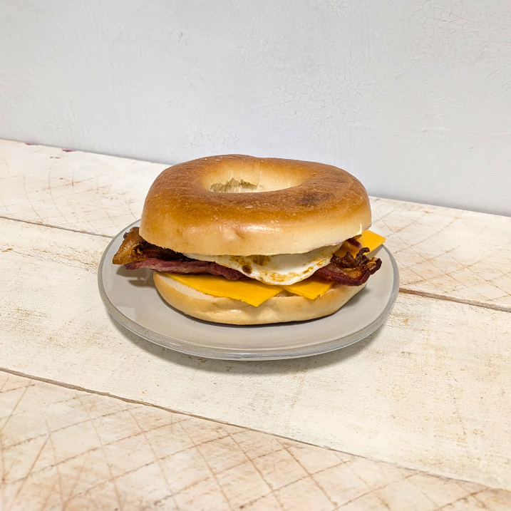 Bacon Egg & Cheese Bagel Sandwich