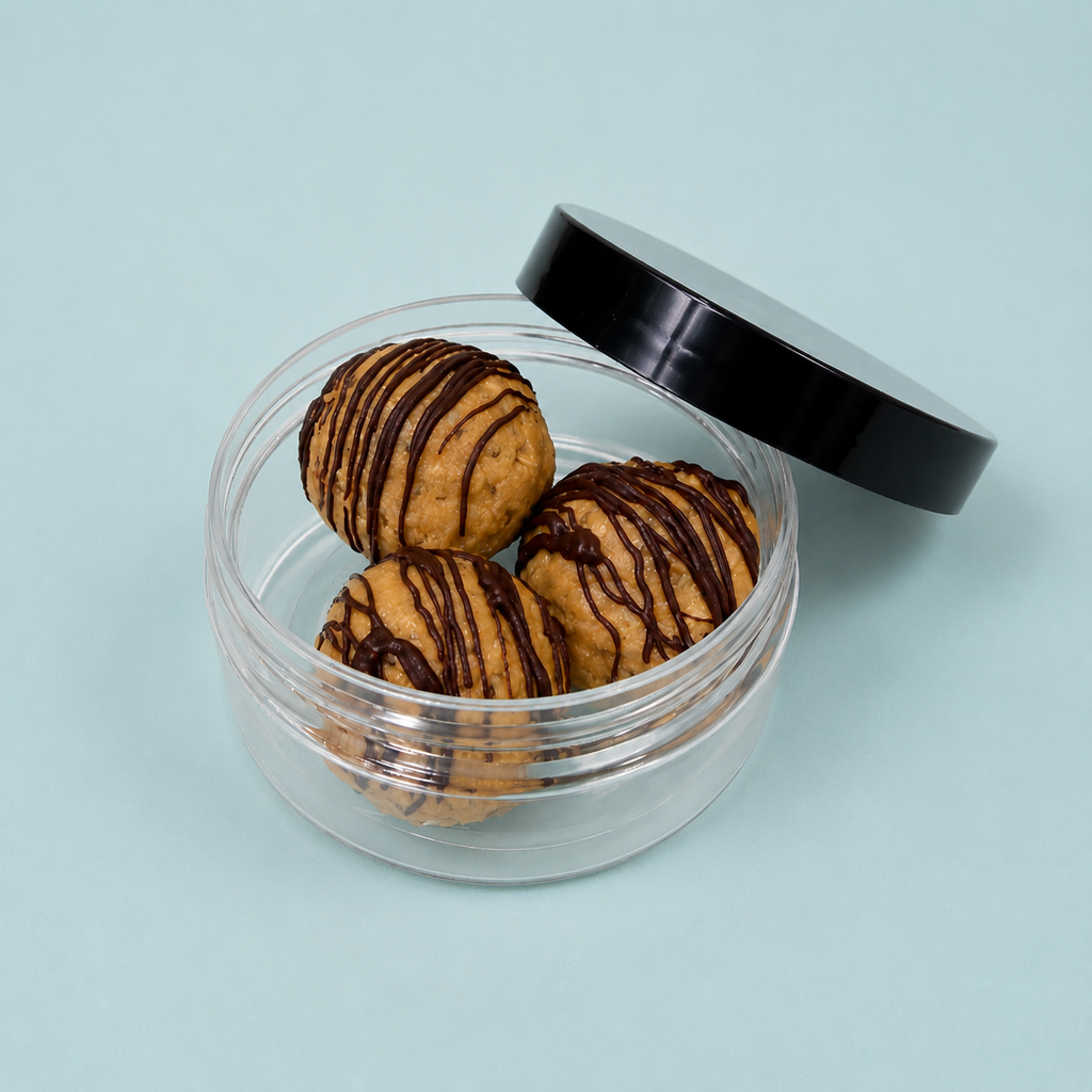 Coconut Chocolate Peanut Butter Protein Balls