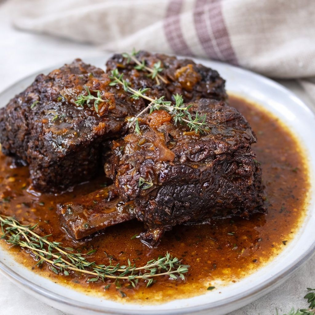 Red Wine Braised Beef Short Ribs – Orders Up!