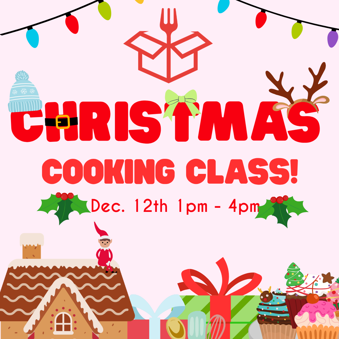 DEC. 12 Ages 9+ Christmas Cookie Class
