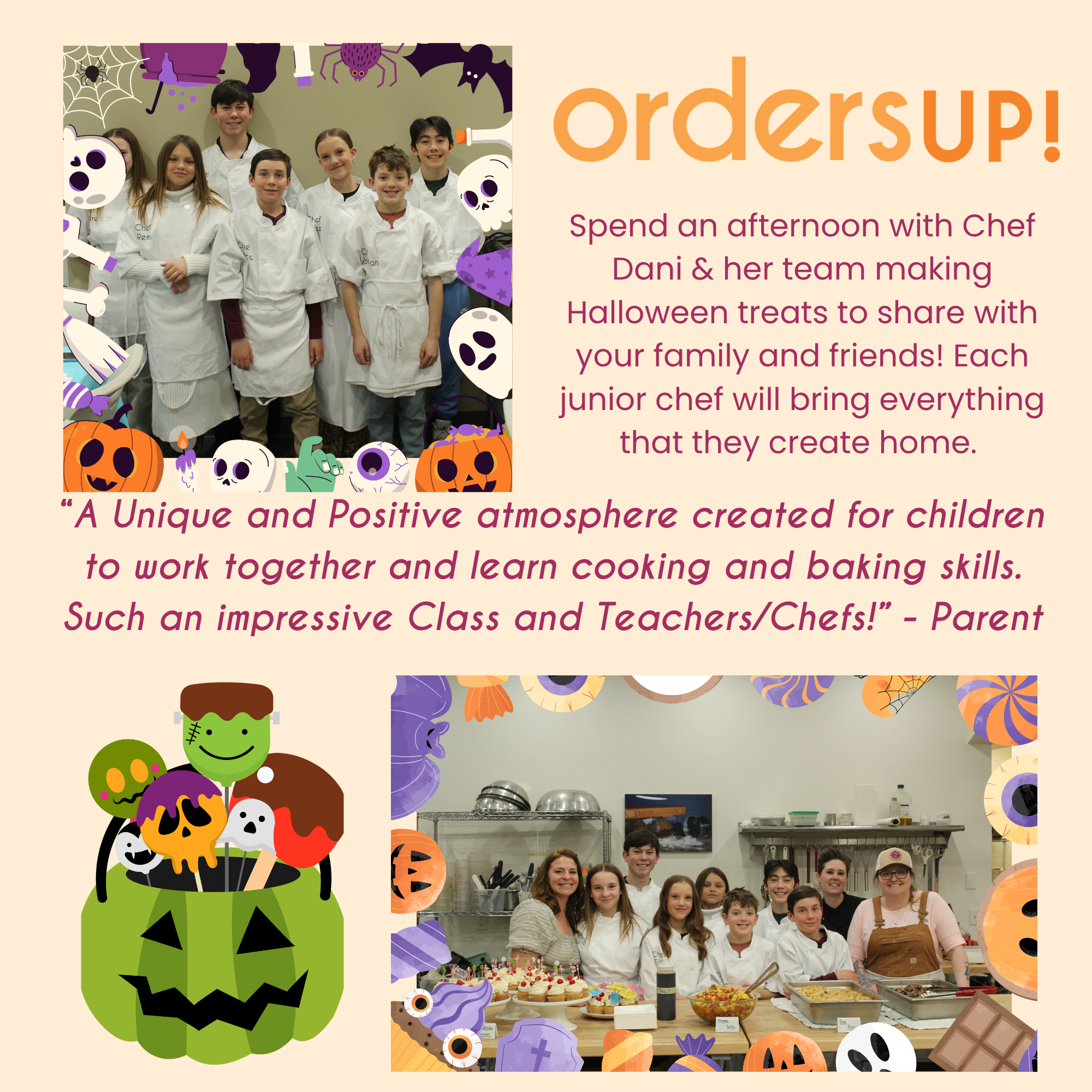 Halloween Kid’s Class (October 24th)