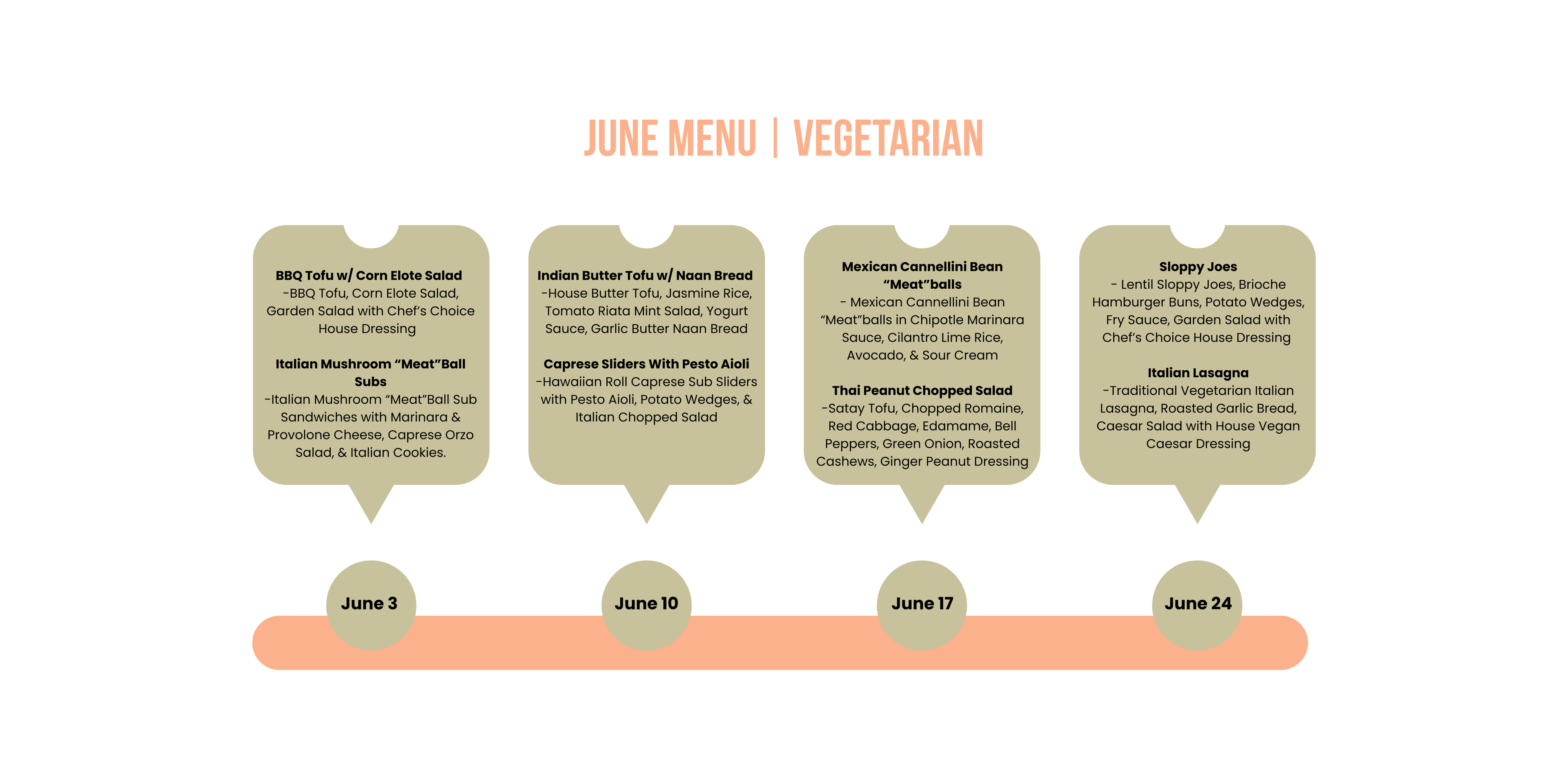 Vegetarian 3 Portion Box