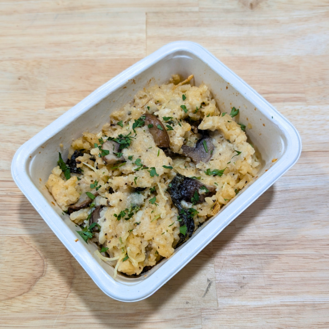 Mushroom & Spinach Risotto