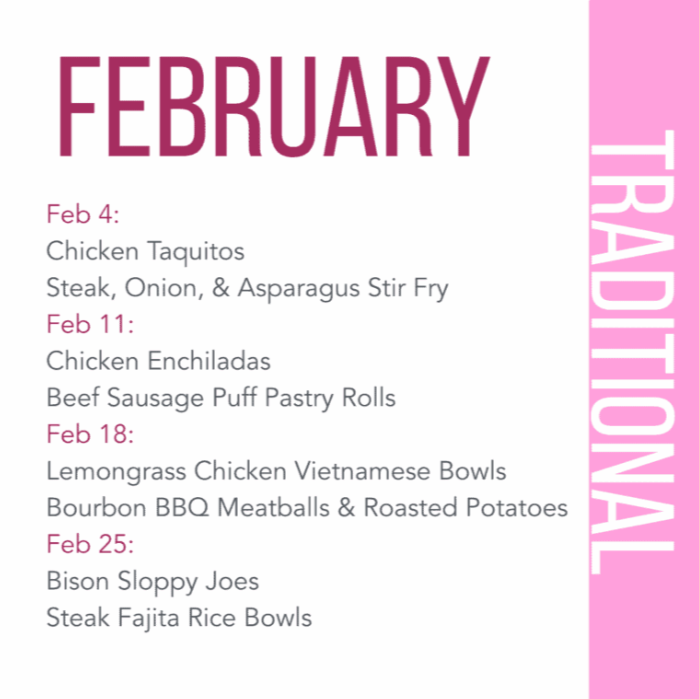 Traditional 3 Portion Box