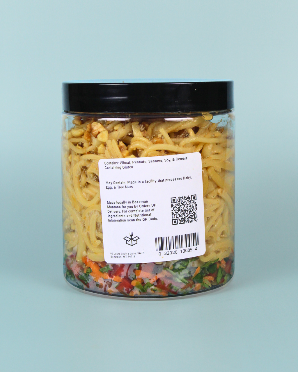 Thai Sesame Peanut Noodle Bowl
