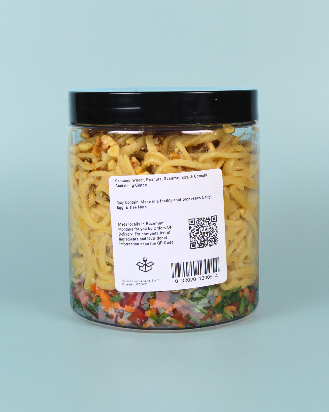 Thai Sesame Peanut Noodle Bowl