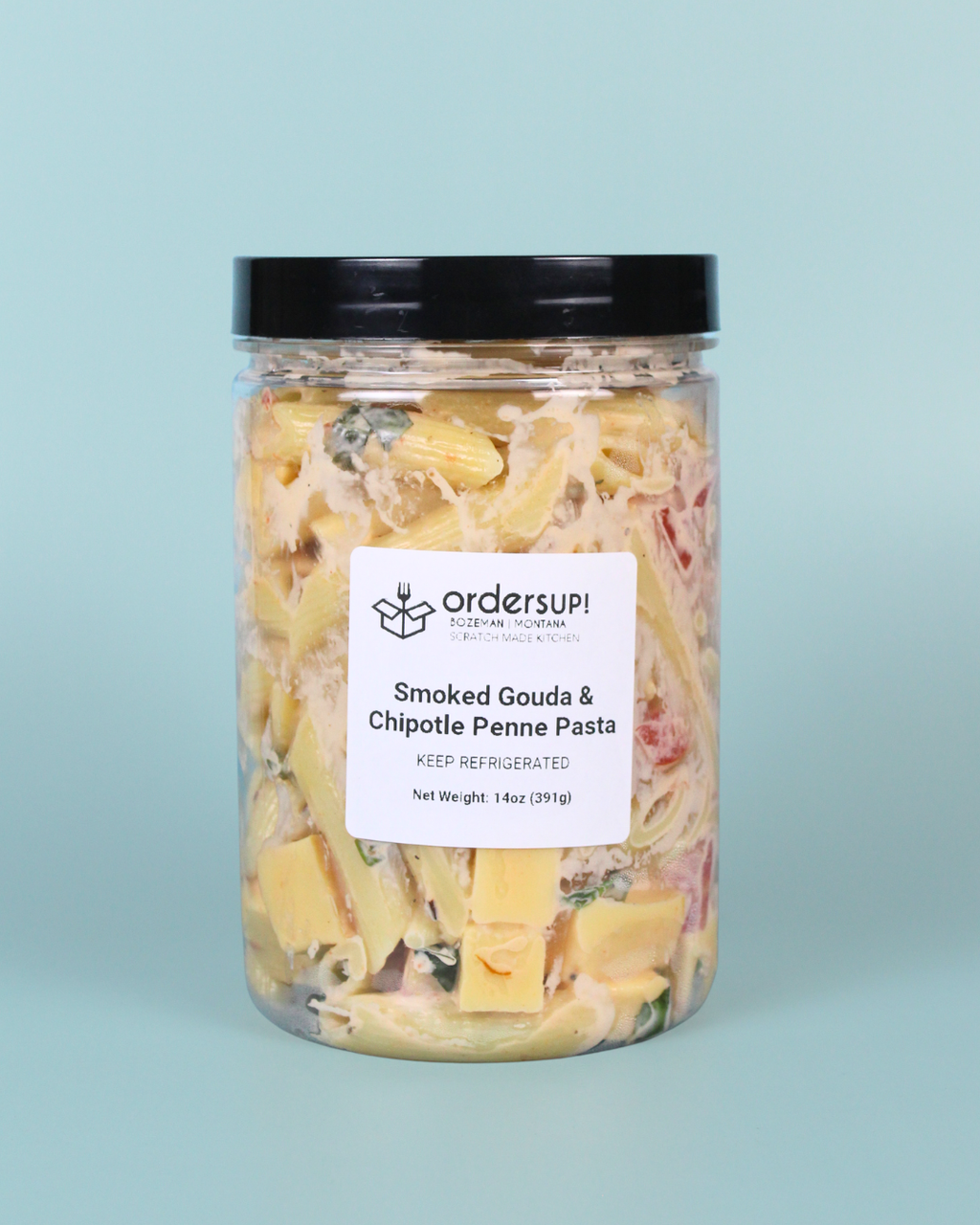 Smoked Gouda & Chipotle Penne Pasta