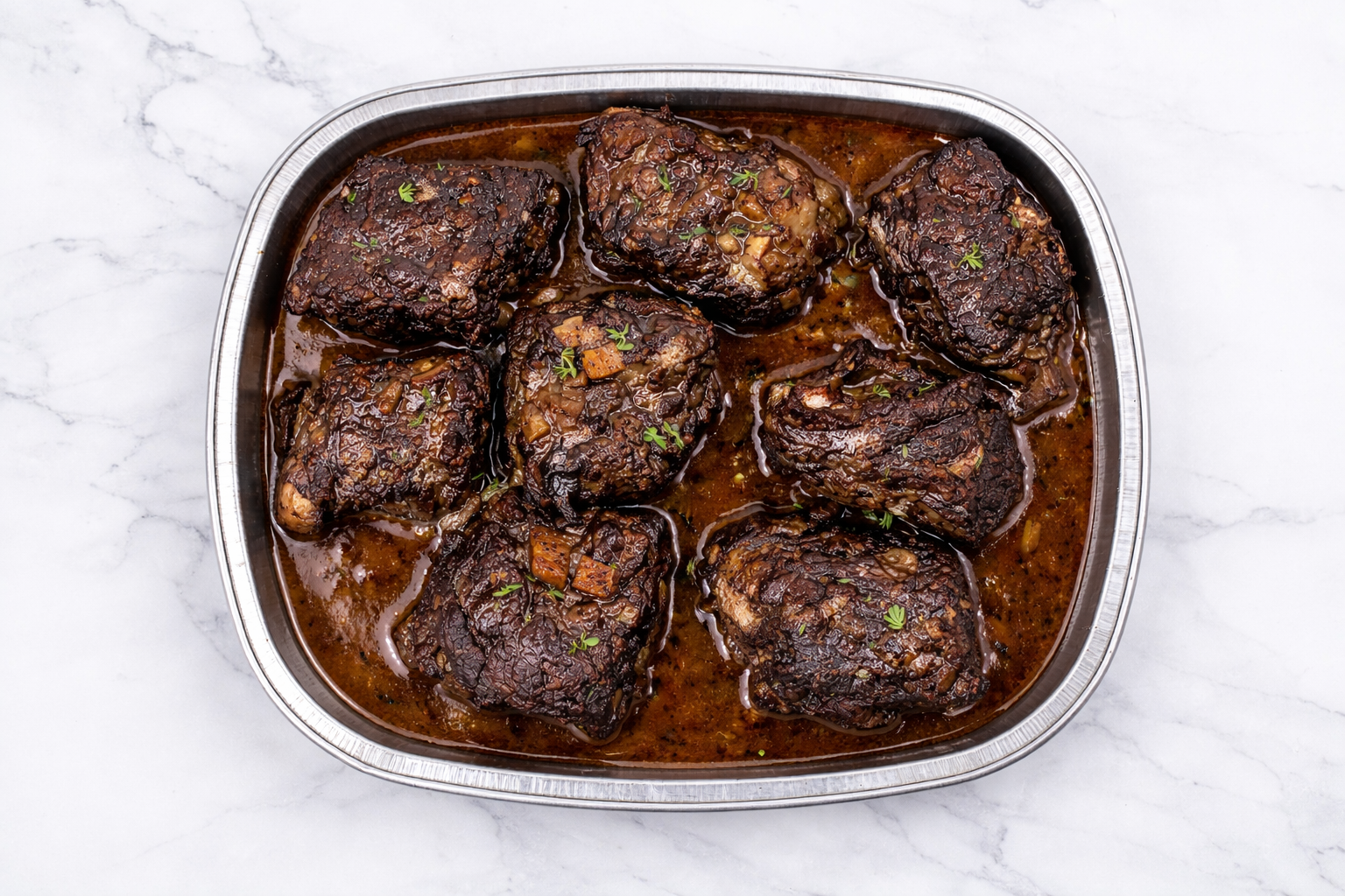 Red Wine Braised Beef Short Ribs